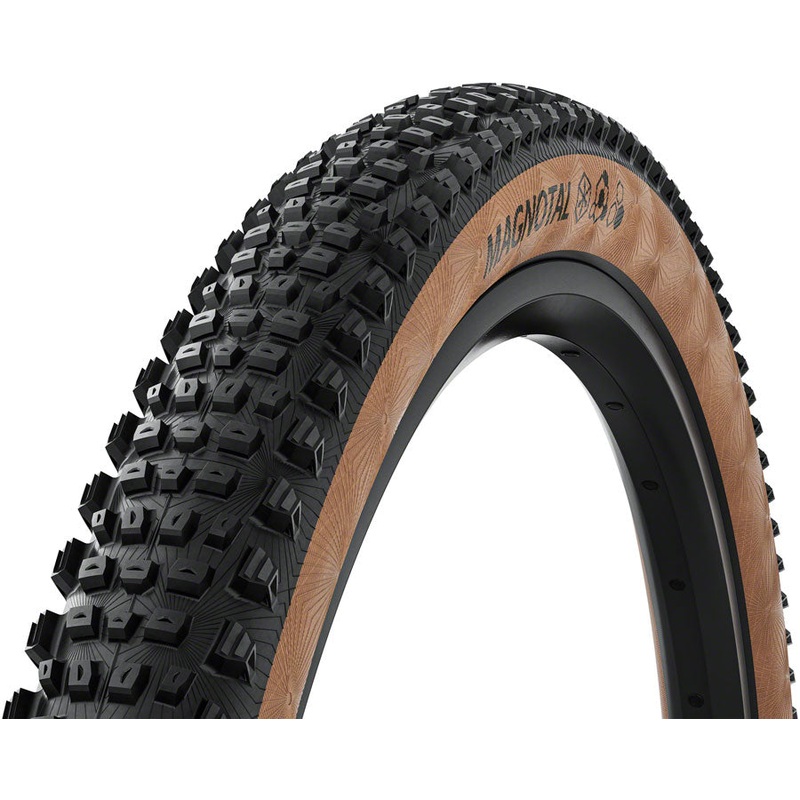 Continental Magnotal Tire – 29 x 2.40 Tubeless Folding BLK/Transparent Soft Trail Casing E25