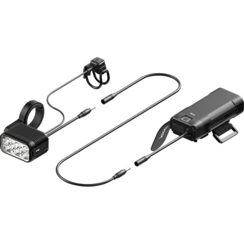 Knog Blinder X 1800 + 10,000 mAh Battery Pack