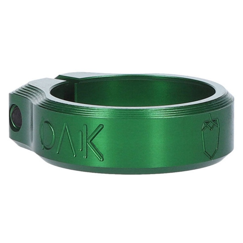 OAK Components Orbit Seatpost Clamp 38.5mm Green