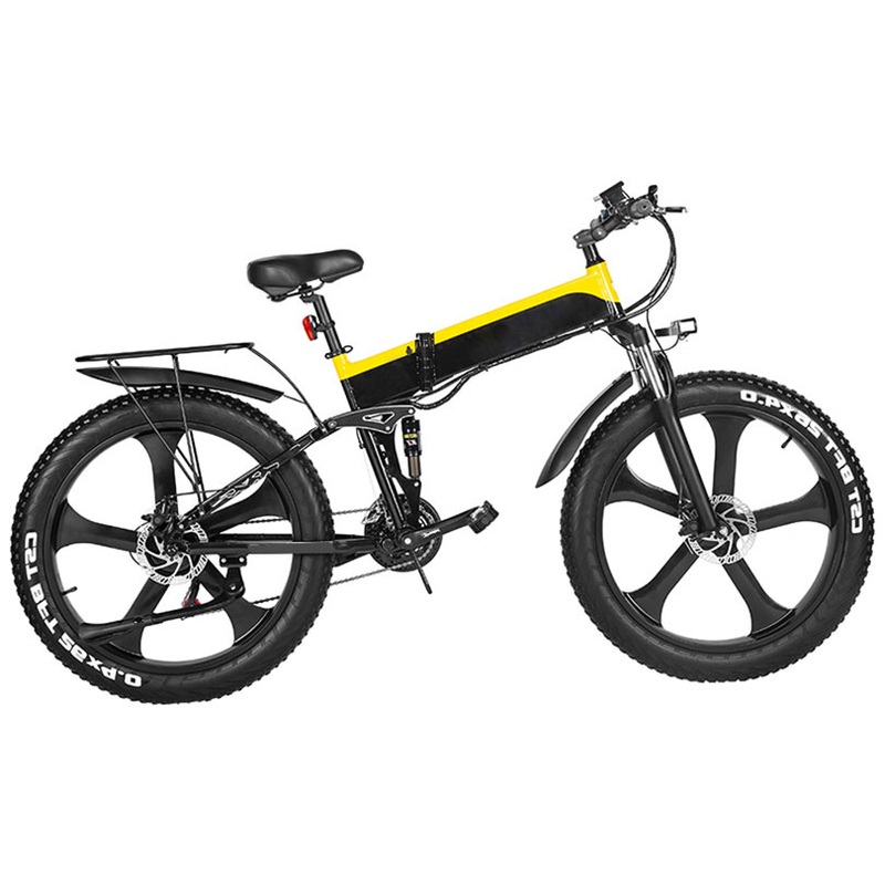 ODM 26 Inch 26*4.0 Mountain Bicycle Full Suspension Electric Fat Bike Ebike