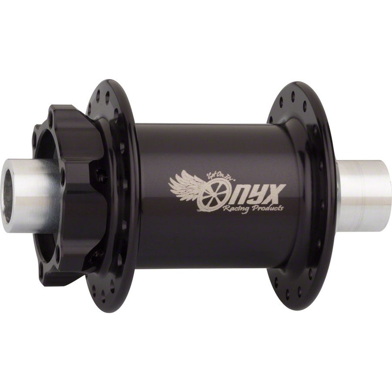 Onyx MTB Front Hub – 15 x 110mm Boost 6-Bolt Black