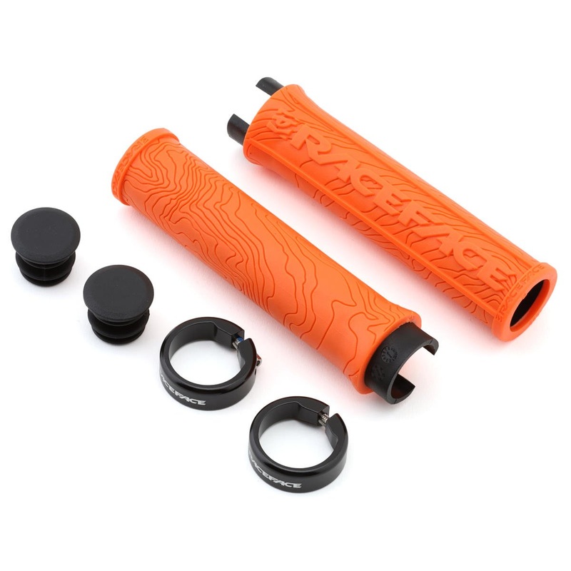 Race Face Half Nelson Lock-On Grips (Orange)