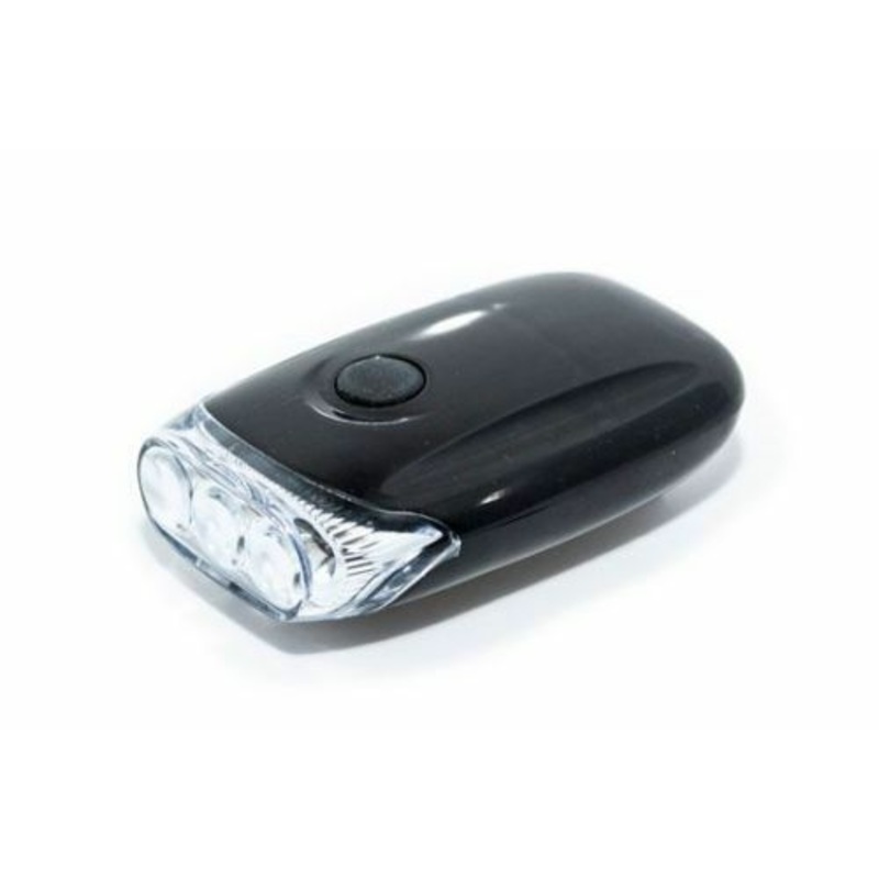 RALEIGH RX9.0 3 LED FRONT BIKE LIGHT 3 SUPER BRIGHT LEDS 18 LUX WATER RESISTANT