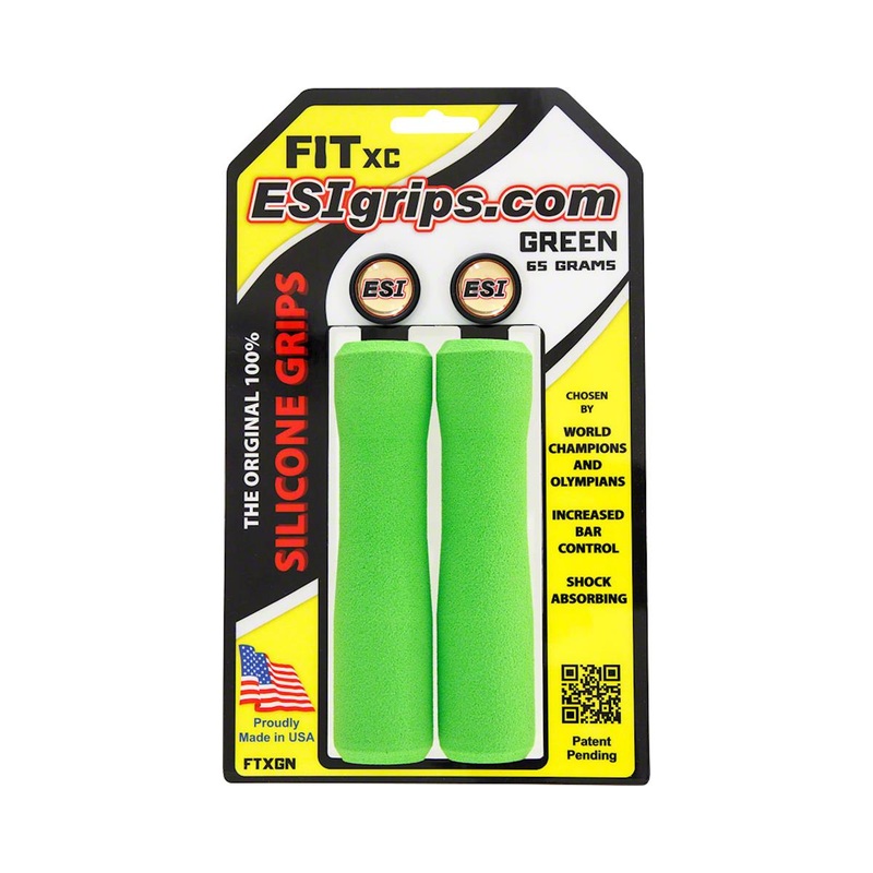 ESI Grips FIT XC Grips (Green)