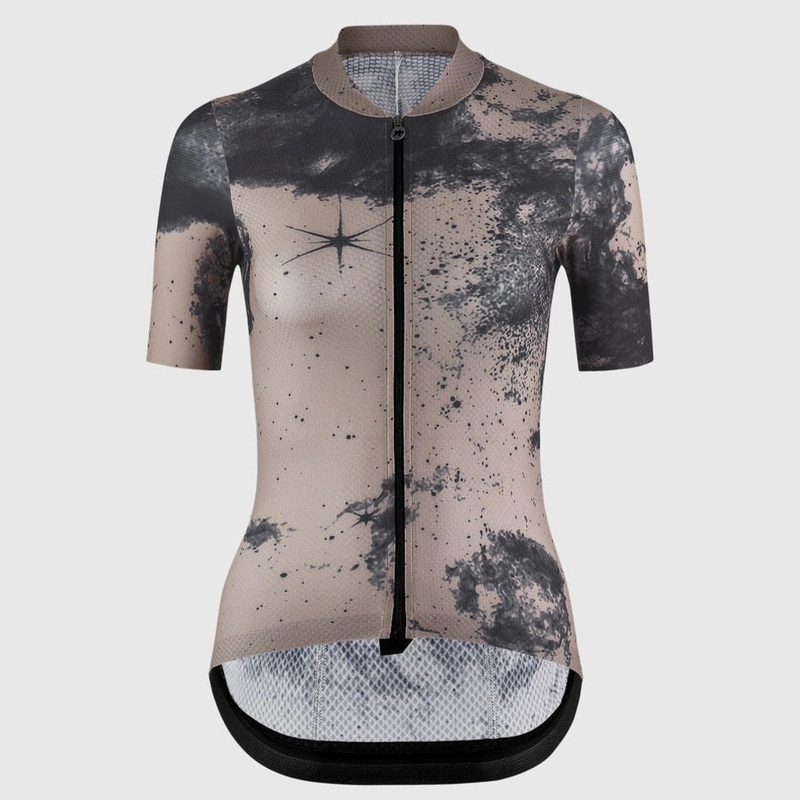 Maglia donna Assos UMA GT S11 Space Trip – Beige