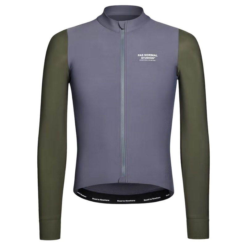 Maglia maniche lunghe Pas Normal Studios Mechanism – Grigio verde