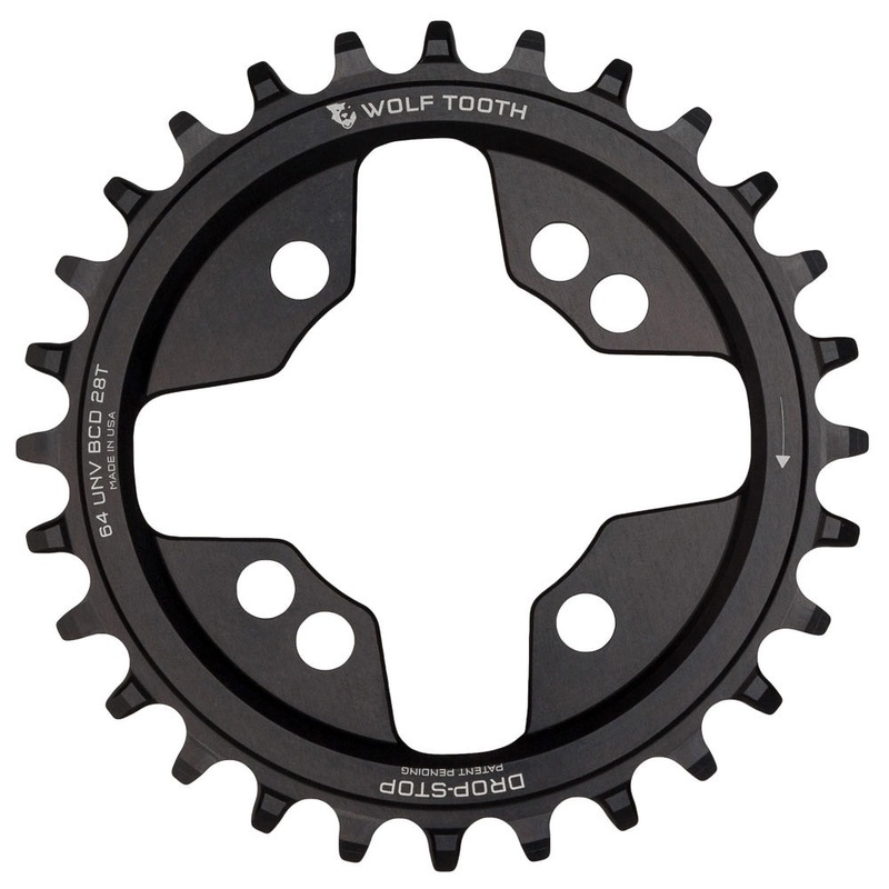 64 BCD DROP-STOP CHAINRING|28T Universal – Drop Stop A|26T Universal – Drop Stop A