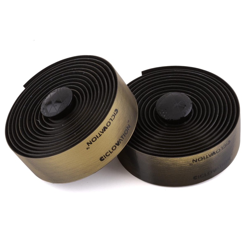 Ciclovation Premium Leather Touch Handlebar Tape (Halo Touch Gold Mine)