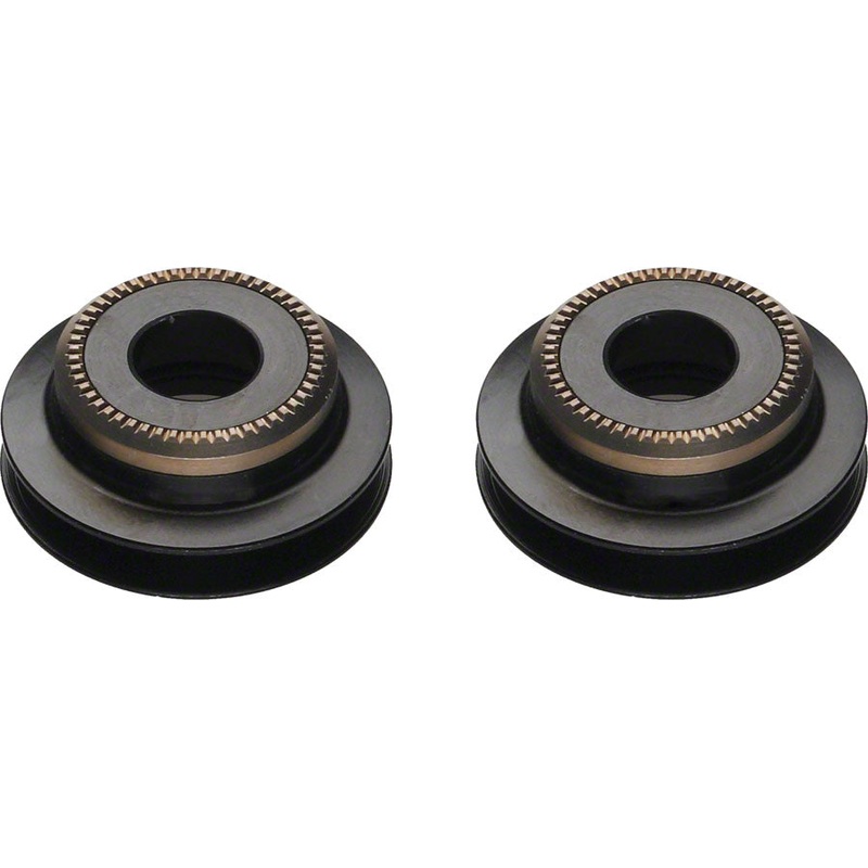 DT Swiss 5mm QR to 9mm Thru Bolt conversion end caps pre-2010 6-bolt 240 front hubs