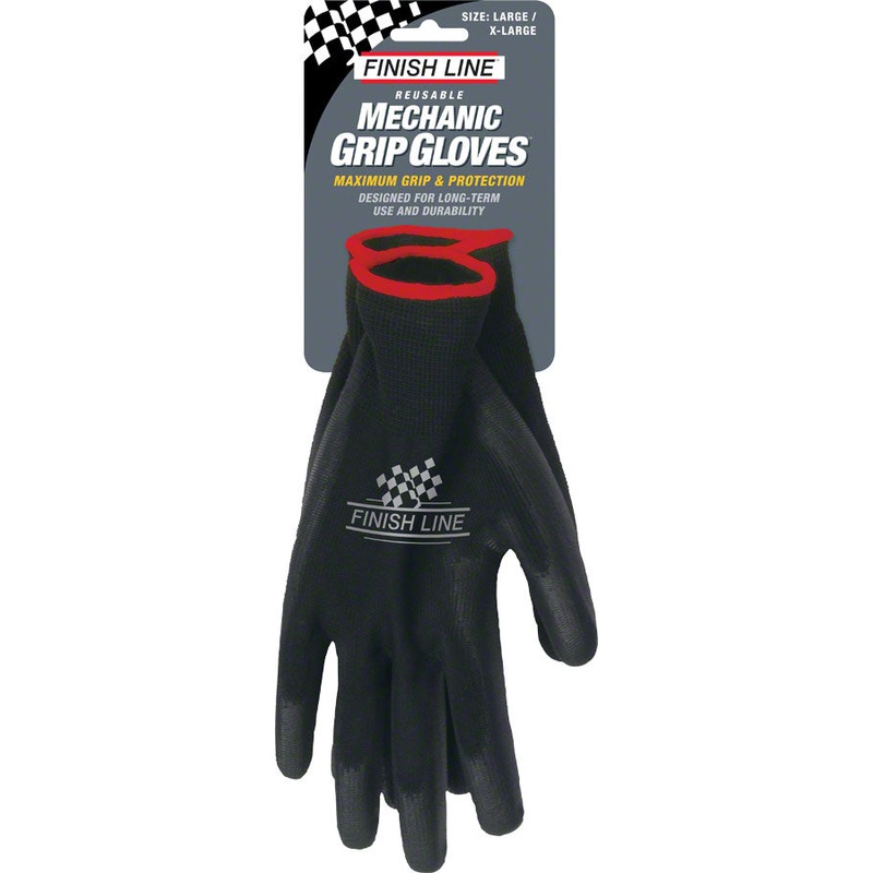 Finish Line Mechanics Grip Gloves LG/XL