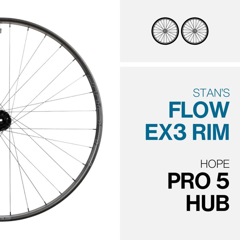 FLOW EX3 ON HOPE PRO 5 – 27.5 WHEELSET