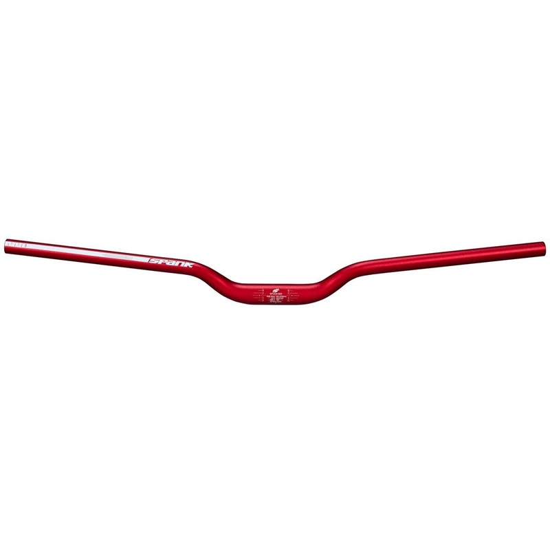 Spank Spoon 800 Mountain Bike Handlebar (Red) (31.8mm) (40mm Rise) (800mm)
