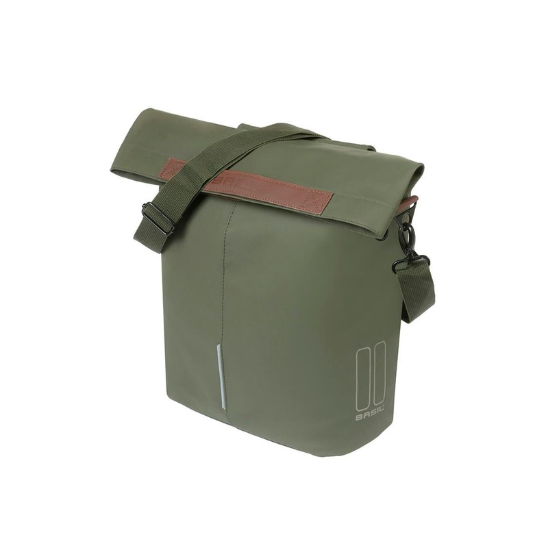Basil – City Shopper|BASIL CITY SHOPPER, BICYCLE SHOPPER, 14-16L, BLACK|BASIL CITY SHOPPER, BICYCLE SHOPPER, 14-16L, GREY MELEE|BASIL CITY SHOPPER, BICYCLE SHOPPER, 14-16L, MOSS GREEN
