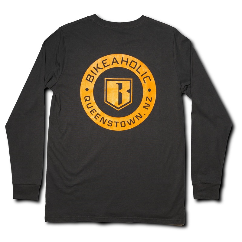 Mens Long Sleeve Tee|SM|MD|LG|XL|2XL|Grey|Black