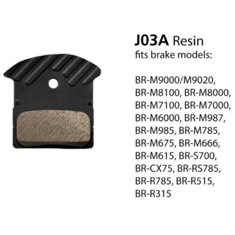 Shimano J03A Resin Brake Pads