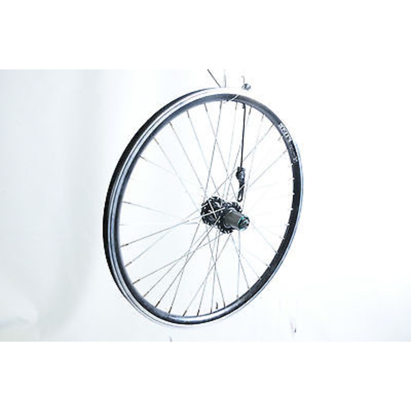 24 507 x19 8 9 SPEED CASSETTE DISC REAR WHEEL SEALED BEARING DOUBLE WALL RIM
