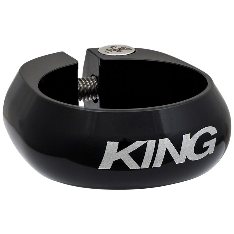 Chris King Seatpost Clamp – 36.4mm Bolt-On Black