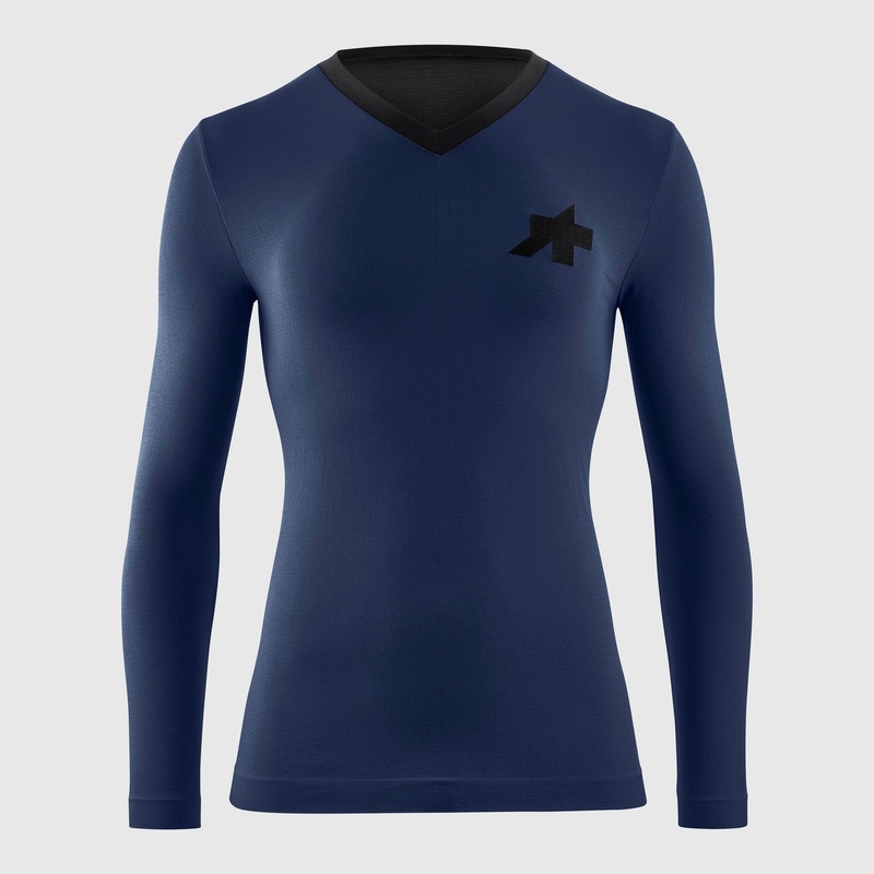 Maglia Assos maniche lunghe Tactica Tech T5 – Blu