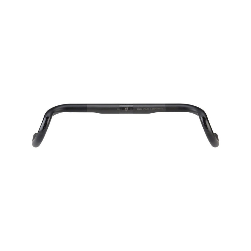 Salsa Cowchipper Carbon Drop Handlebar (Black) (31.8mm) (38cm) (24 Flare)