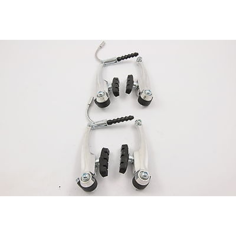 ALLOY V Brake Set MTB NOS Front and Rear + Fittings NEW