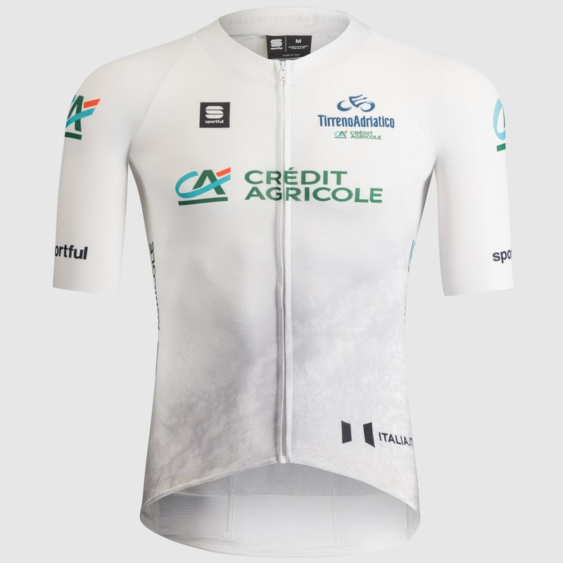 Maglia Sportful Tirreno Adriatico 2025 – Bianca