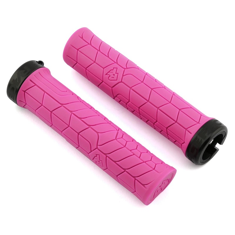 Race Face Getta Grips (Magenta/Black) (30mm)