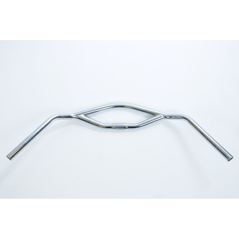 SWEPT BACK STYLE CRUISER BIKE HUMPERT BOOMERANG LOOP HANDLEBARS CHROME 690mm