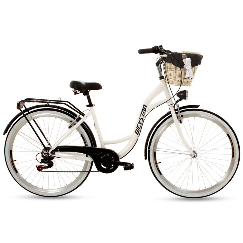 Ladies Bike City Bicycle Wholesale in EU Warehouse with Basket Lady