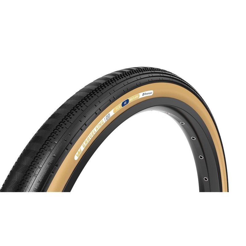 Panaracer Tlr Gravelking Ss Tlr Gravel Tyre: Black/Brown 650Bx38C/27.5X1.50
