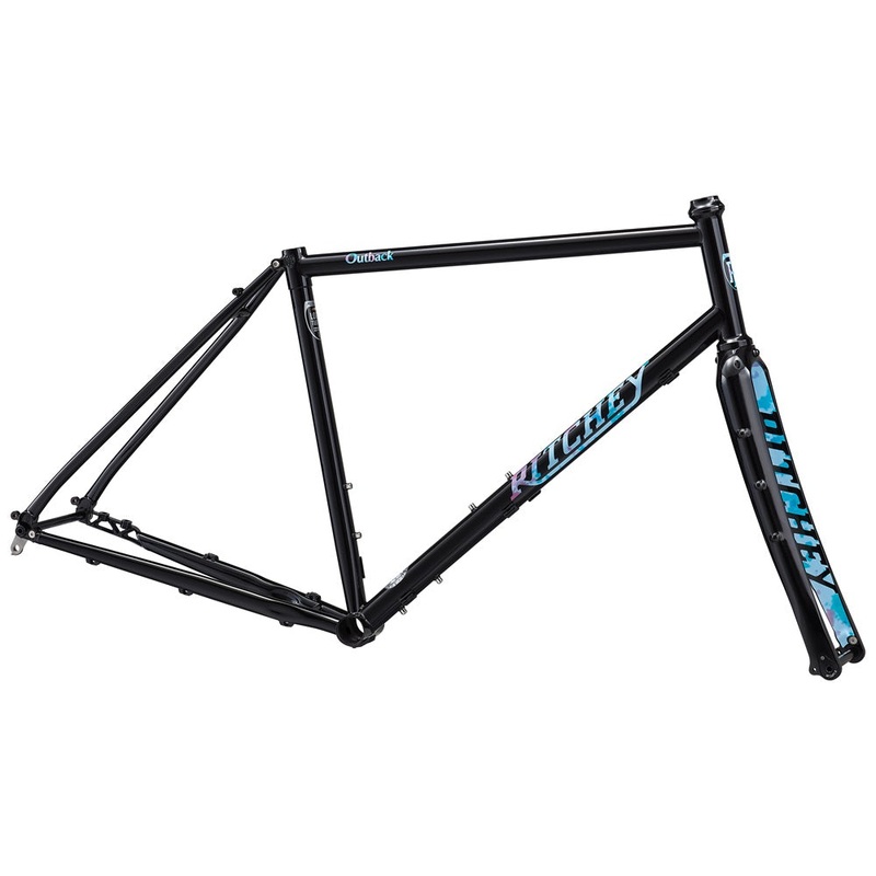 Ritchey Outback Frameset|Ritchey Outback Frameset Aurora 2025 Medium|Ritchey Outback Frameset Aurora 2025  Large|Ritchey 15mm Dropout Conversion Replacement Kit, Axle and Adapter for Carbon Thru Axle Fork|Ritchey Derailleur Hanger for Steel Thru Axle Fram