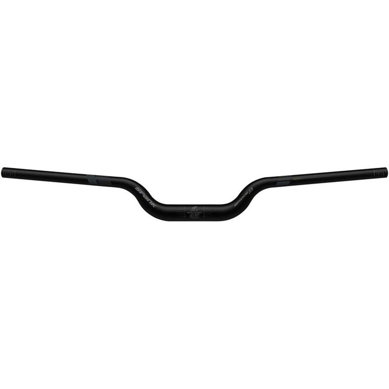 Spank Spike 35 Vibrocore Riser Handlebar (Black) (35mm) (60mm Rise) (820mm) (5/8 Sweep)
