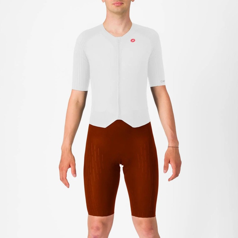 Body Castelli Sanremo S Speed Suit – Bianco marrone
