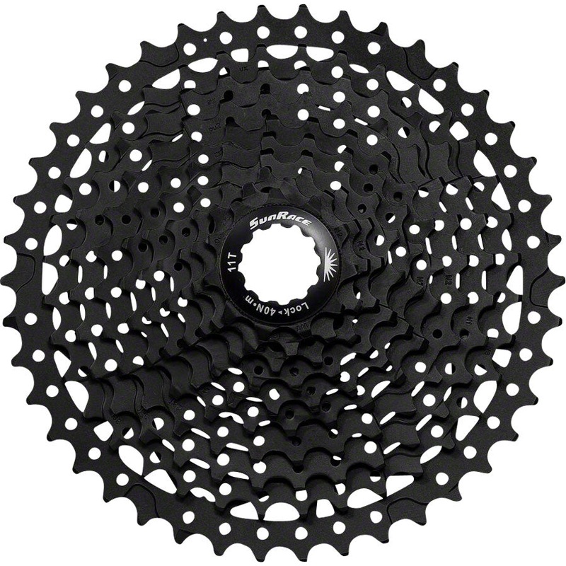SunRace MS3 Cassette – 10 Speed 11-42t Black
