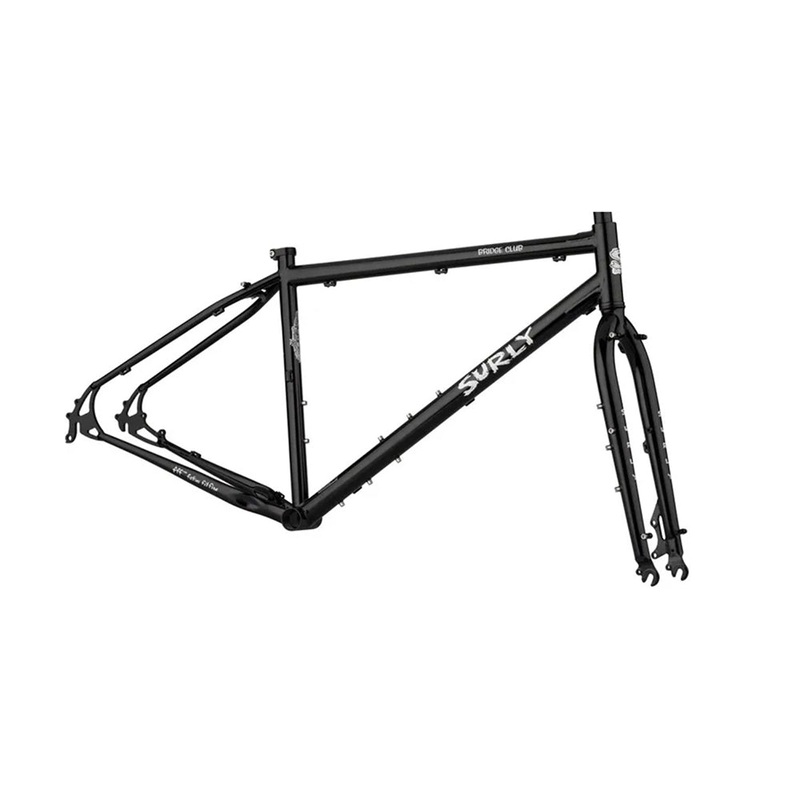 Surly Bridge Club Frameset|Surly Bridge Club Frameset Black XSmall|Surly Bridge Club Frameset Black XLarge