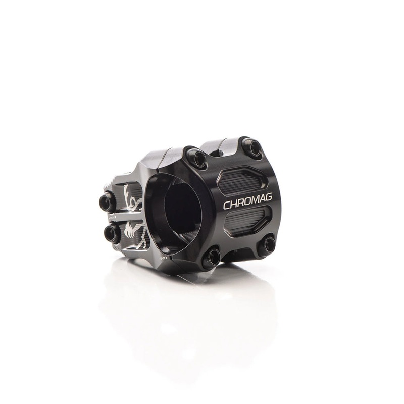 Chromag Riza 35 Stem|Chromag RIZA Stem 35 Clamp 32 Length Black|Chromag RIZA Stem 35 Clamp 38 Length Black|Chromag RIZA Stem 35 Clamp 45 Length Black