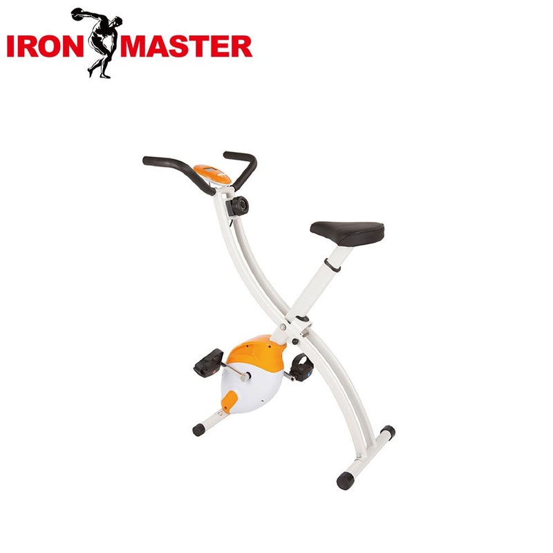 Magnetic Foldable Exercise Bike by Vine Fitness for Home Gym
