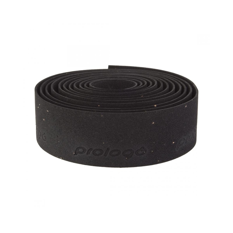 Prologo Plaintouch Cork Handlebar Tape (Black) (Two Rolls)