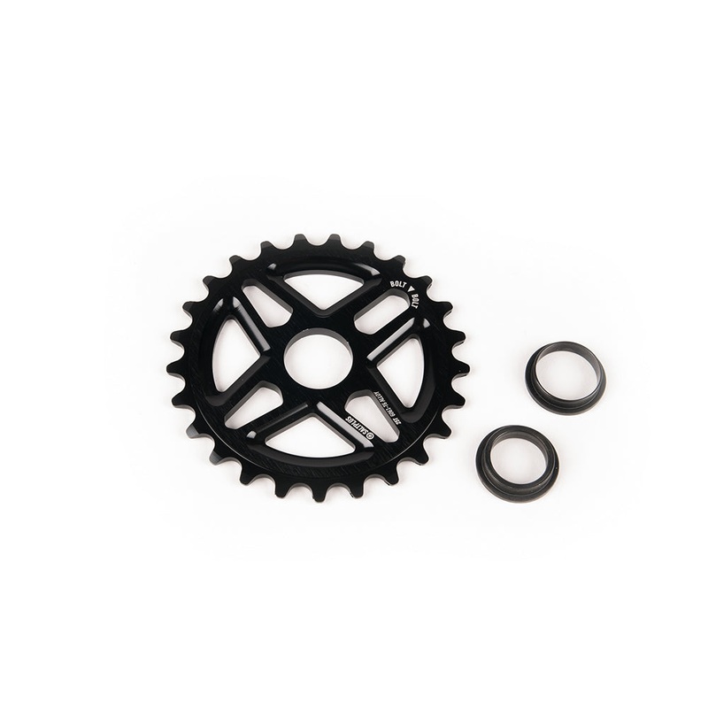 Saltplus Center Sprockets|Saltplus Center Sprocket 25 Tooth Black|Saltplus Center Sprocket 28 Tooth Black|Salt Sprocket Spacer Alloy 5mm
