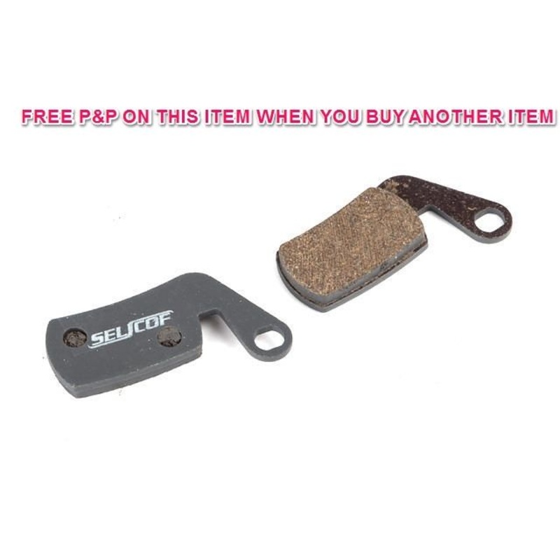 SELCOF SEMI METALLIC DISC BRAKE PADS FOR MAGURA MARTA, MARTA SL, REPLACE, S-216