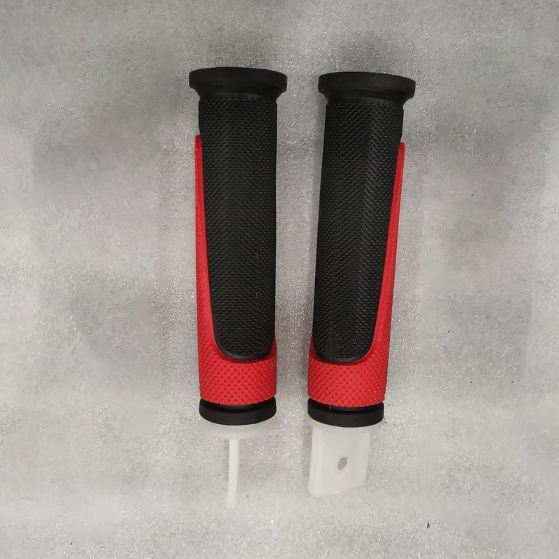 Bicycle Handle Bar Grips Anti Slip Soft Rubber Bicycle Grip Rubber Cycling Hand Rest Mountain Bike Handlebar Shock Absorption, Bike Handlebar Grips