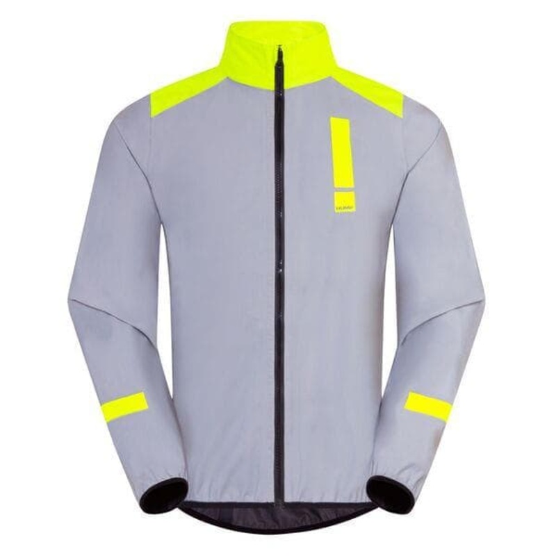 HUMP Men’s Ultra Reflect Waterproof Jacket – Reflect / Hi-Viz YW – Medium