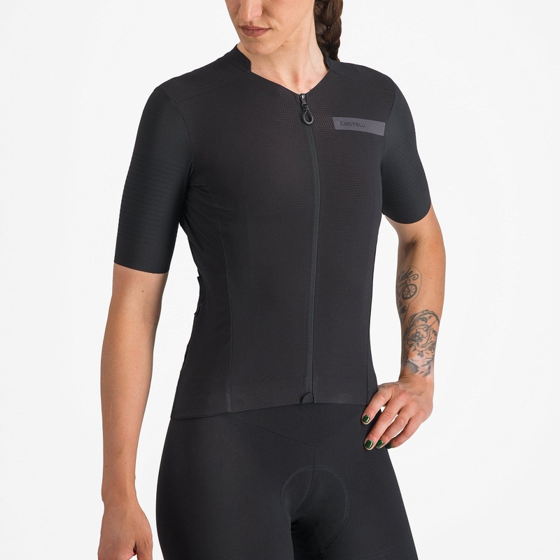 Maglia donna Castelli Premio Evo – Nero