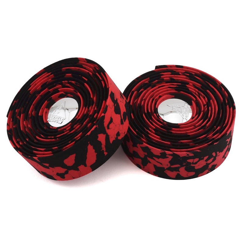 Profile Design Cork Handlebar Tape (Black/Red Splash)