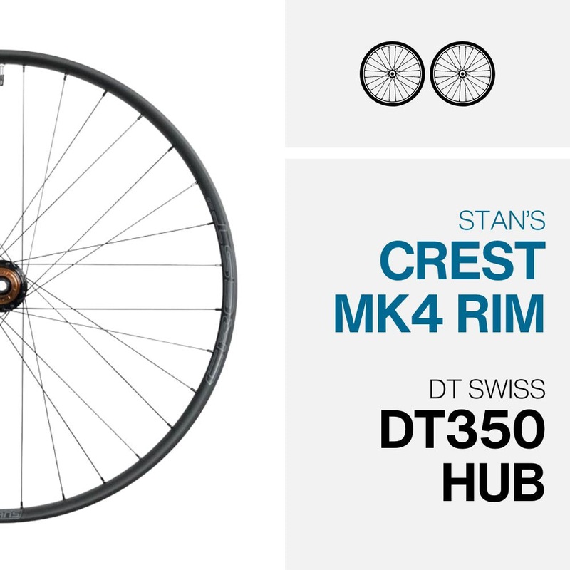 CREST MK4 ON DT350 – 29 WHEELSET