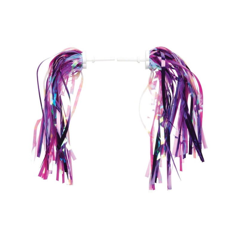 Dimension Kid’s Bike Streamers (Pink/Purple) (Pair)