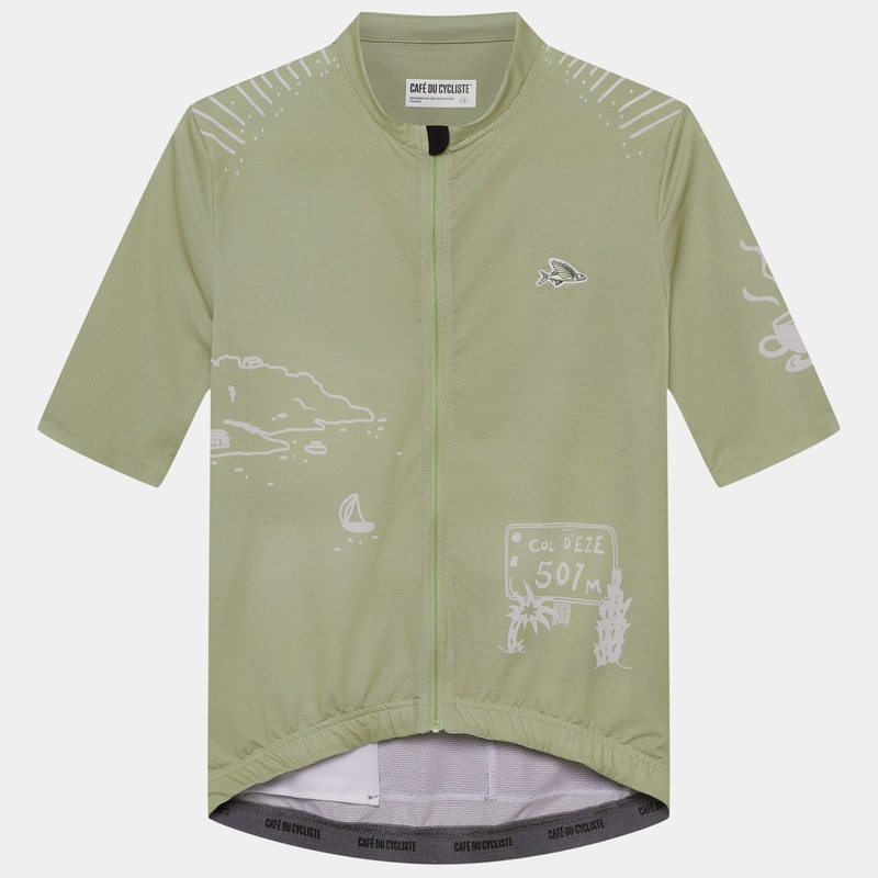 Maglia Cafe du Cycliste Eze – Verde