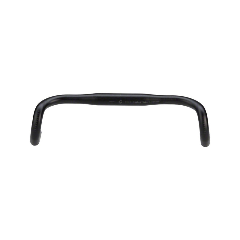 Salsa Cowbell Drop Handlebar (Black) (31.8mm) (42cm)