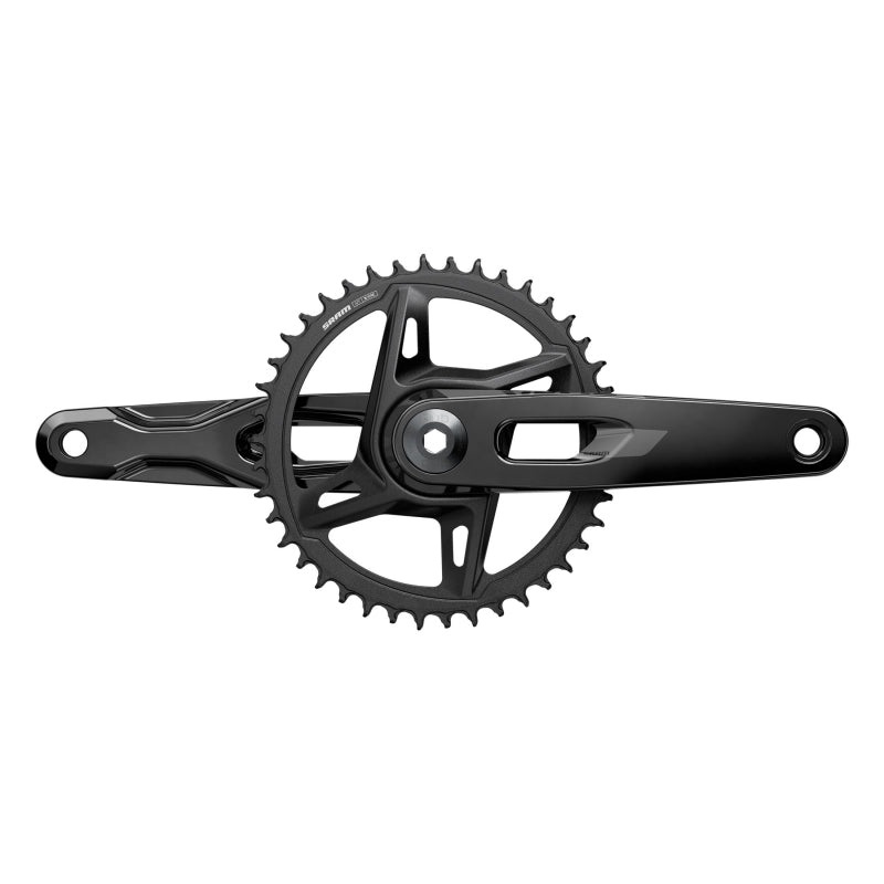 SRAM Rival 1x XPLR Wide Crankset – 172.5mm 12/13-Speed 42t 8-Bolt Direct Mount DUB Spindle BLK E1