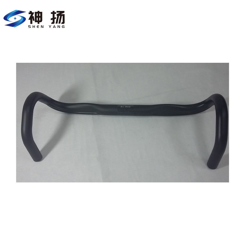Carbon Fiber Road Cycling Handlebar with Comfort Grip and Stiffness