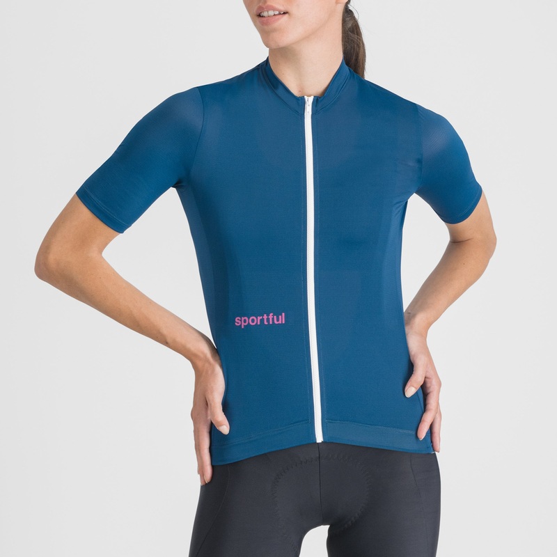 Maglia donna Sportful Classic – Petrolio